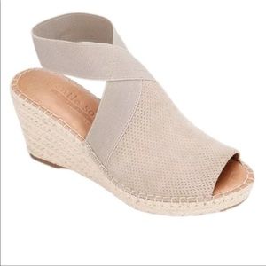 Gentle Souls Colleen Wedge Espadrilles 